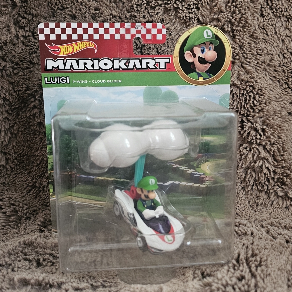 Hot Wheels Mario Kart Glider | Luigi